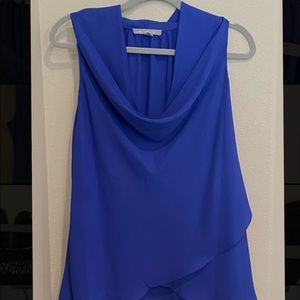 NY Collection blue tank top